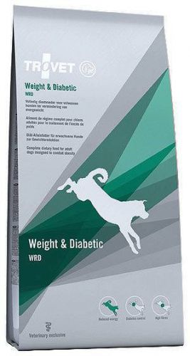 Trovet Weight & Diabetic WRD 12,5kg ze świeżym kurczakiem, dla psów