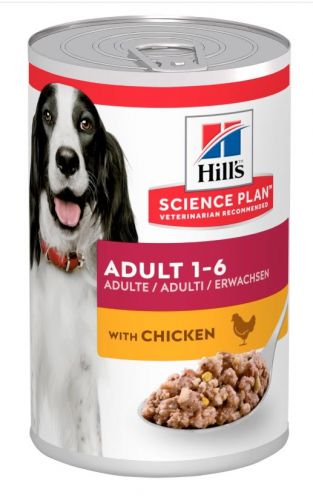 HILL\'S Science plan canine adult chicken dog 370G