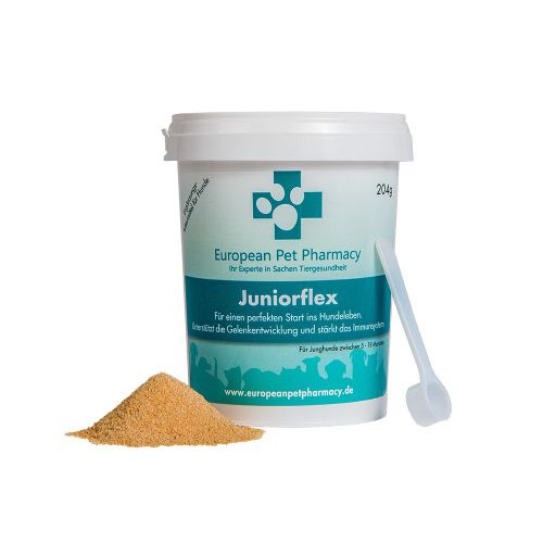 Europen Pet Pharmacy Juniorflex,204g Profilaktyczna pielęgnacja stawów dla psów od 5-18 miesięcy