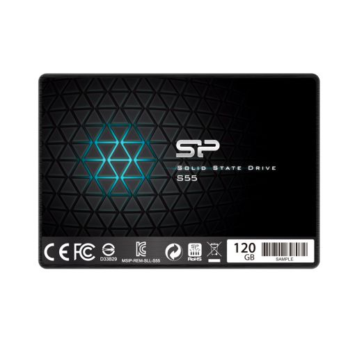 Dysk SSD Silicon Power S55 SP120GBSS3S55S25 (120 GB ; 2.5\; SATA III)