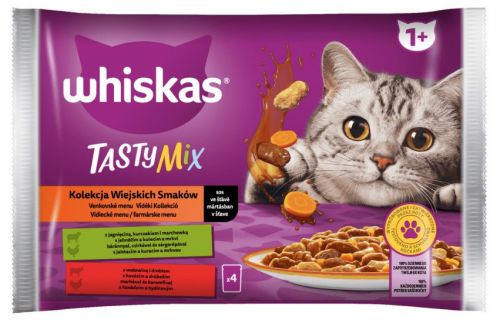 Whiskas Saszetka Sos Tasty Mix Mix 4x85g