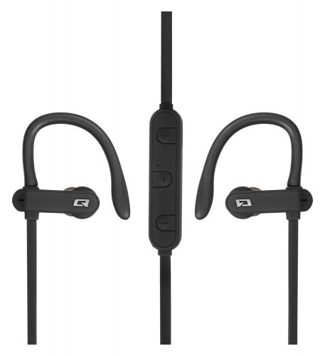 Słuchawki bezprzewodowe Qoltec 50826 (dokanałowe; bezprzewodowe; TAK; kolor czarny