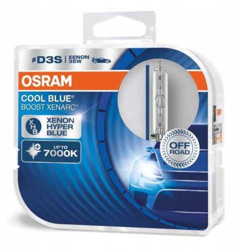 OSRAM D3S COOL BLUE BOOST 7000K DUO (66340CBB-HCB)