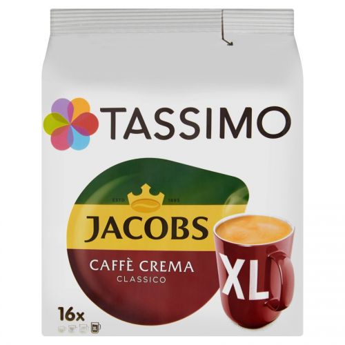 TASSIMO 16KAP.JACOBS CAFFE CREMA CLAS XL 132,8G/5