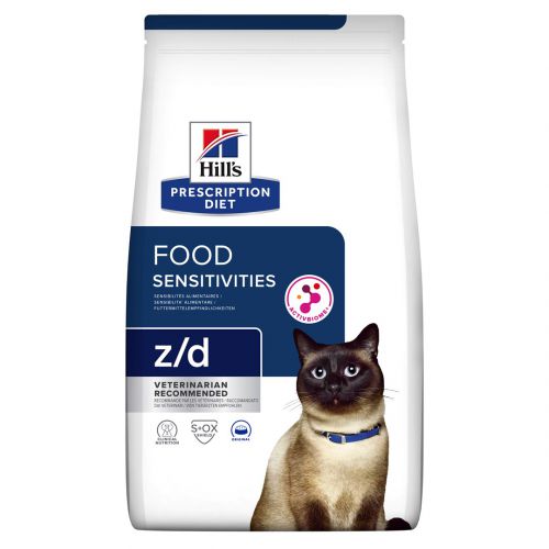 HILL\'S Prescription Diet Food Sensitivities z/d Feline - sucha karma dla kota - 3 kg (WYPRZEDAŻ)