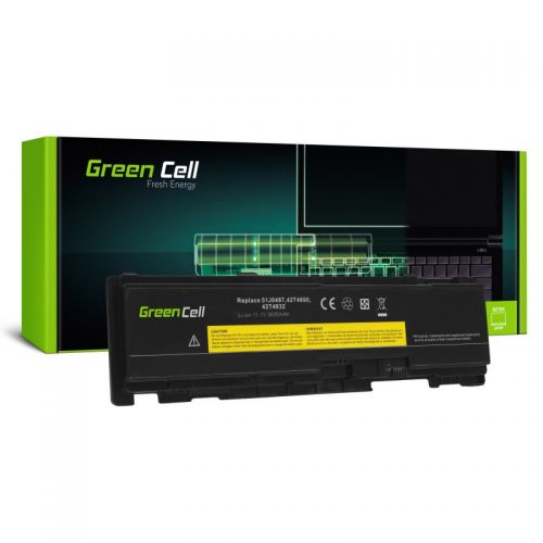 GREEN CELL BATERIA LE149 51J0497 42T4833 42T4832 DO LENOVO THINKPAD T400S T410S T410SI 3600MAH 11.V