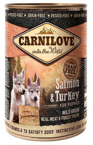 Carnilove Wild Meat Salmon&Turkey Puppies 400G
