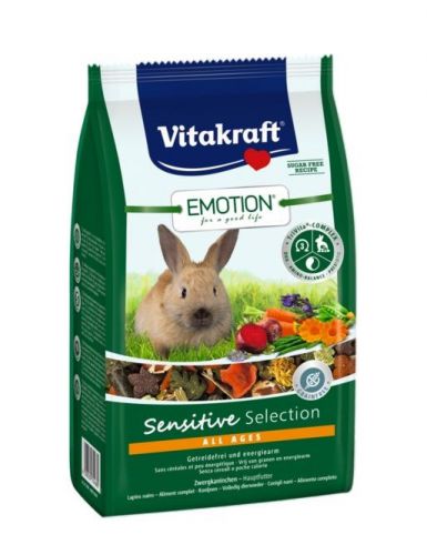 VITAKRAFT EMOTION SENSITIVE karma dla królika 600g