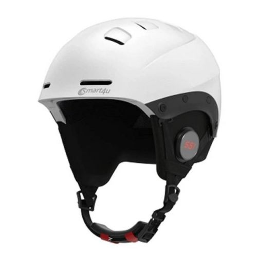 Kask narciarski Smart4U SS1 \M\, Bluetooth V4.1 z funkcją EDR, biały
