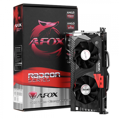 AFOX RADEON RX 570 8GB GDDR5 256BIT HDMI 3XDP ATX DUAL FAN H3 AFRX570-8192D5H3-V2