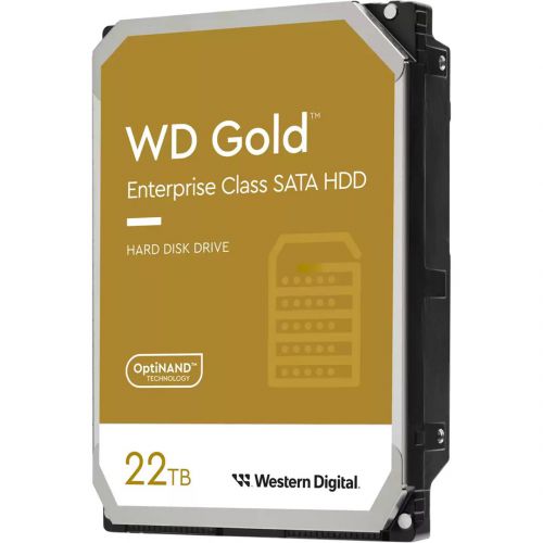 Dysk HDD WD Gold WD221KRYZ (22 TB ; 3.5\; 512 MB; 7200 obr/min)