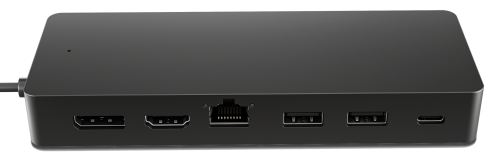 HP USB-C Universal Multiport 50H98AA,2xUSB-A,USB-C,USB-C passtrought,1xHDMI,1xDP,1xRJ45,czarny