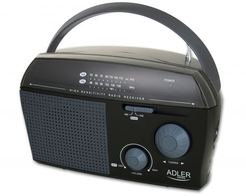 Radio Adler (kolor czarny)