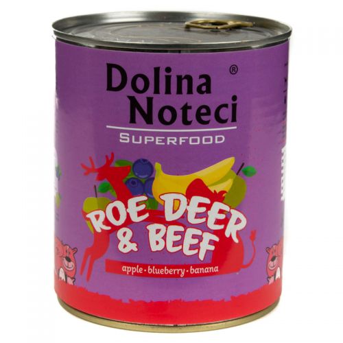 Karma DOLINA NOTECI Super Food sarna i wołowina (0,40 kg )