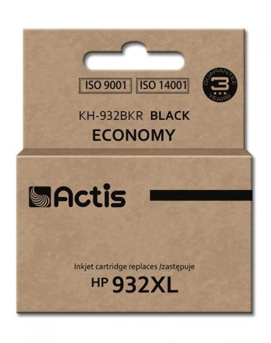 Tusz ACTIS KH-932BKR (zamiennik HP 932XL CN053AE; Standard; 30 ml; czarny)