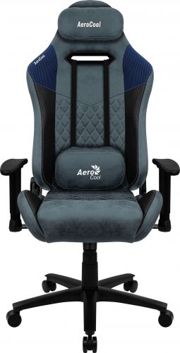 Fotel gamingowy Aerocool AC-280 DUKE AEROAC-280DUKE-BK/BL (kolor niebieski)