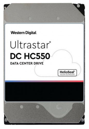Dysk serwerowy HDD Western Digital Ultrastar DC HC550 WUH721816ALE6L4 (16 TB; 3.5\; SATA III)