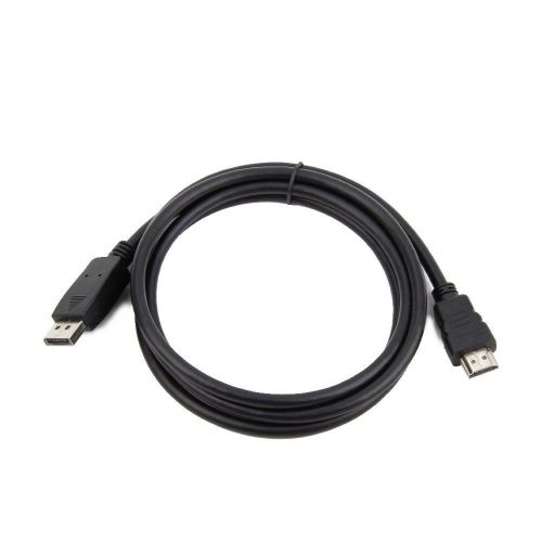 Kabel GEMBIRD CC-DP-HDMI-1M (HDMI M - DisplayPort M; 1m; kolor czarny)