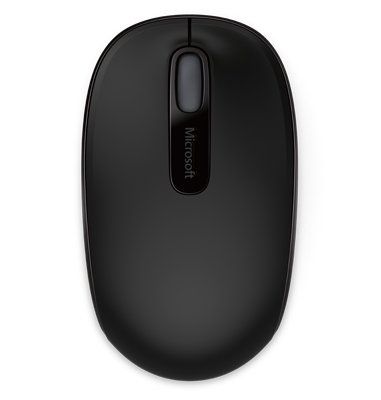 Mysz Microsoft Wireless Mobile Mouse 1850 U7Z-00003 (optyczna; 1000 DPI; kolor czarny)
