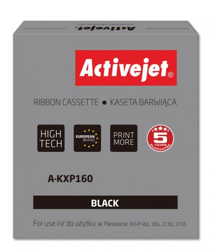 Taśma barwiąca Activejet A-KXP160 (zamiennik Panasonic KXP160; Supreme; czarny)