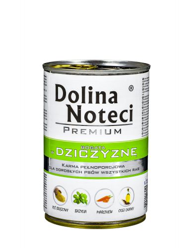 Karma DOLINA NOTECI Premium Dziczyzna (0,40 kg )