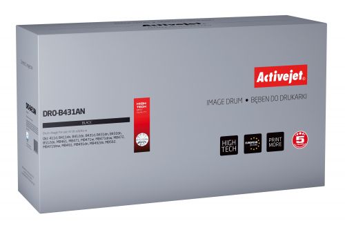 Bęben Activejet DRO-B431AN (zamiennik OKI 44574302; Premium; 25000 stron; czarny)